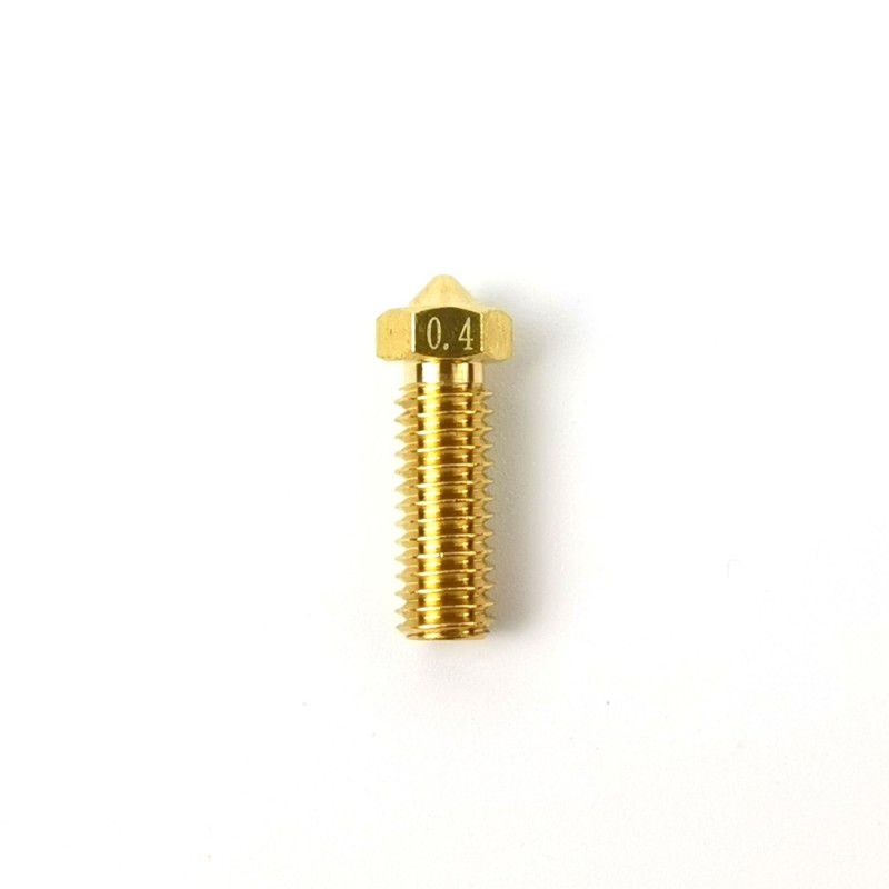 Genuine E3D Brass V6 Nozzle - 1.75mm X 0.25mm (V6-NOZZLE